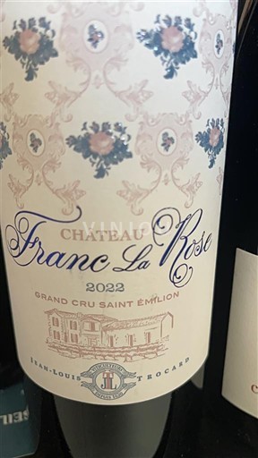 Bordeaux Saint-Émilion Grand Cru Grand Cru Château Franc La Rose 2022