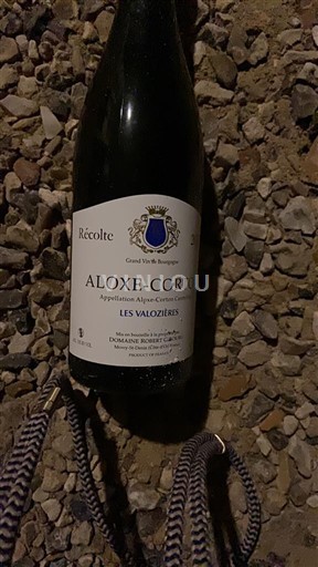 Vin Rouge sec Les Valozières Domaine Rousselot 2017 France Bourgogne Aloxe-Corton AOC