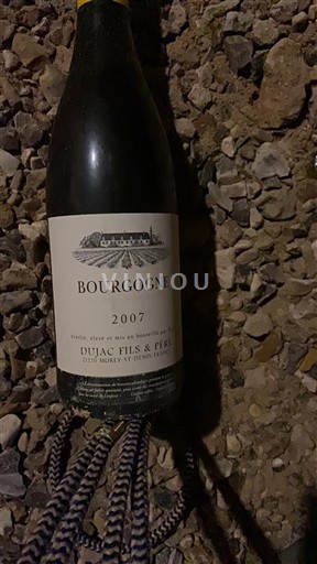 Burgundi Bourgogne Dujac Fils & Père 2007