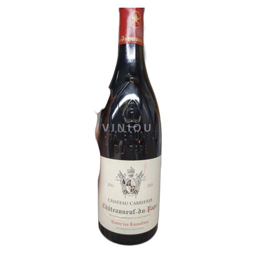 Rhône-dalen Châteauneuf-du-Pape Chateau Cabrieres les Lavandins 2011
