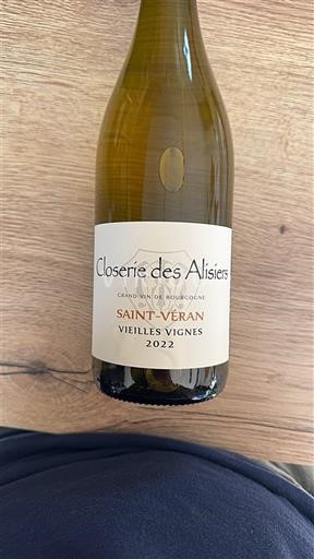 Bourgogne Saint-Véran Closerie des Alisiers Vieilles Vignes 2022