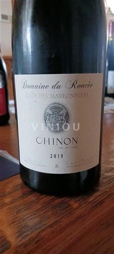 Thung lũng sông Loire Chinon Domaine Roncée Clos des Marronniers 2018