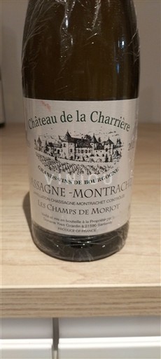 Bourgogne Chassagne-montrachet Premier Cru Château La Charrière Les Champs de Morjot 2020