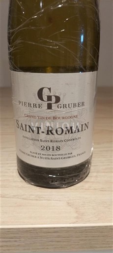 Burgundija Saint-Romain Pierre Gruber 2018