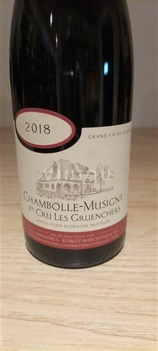 Borgogna Chambolle-Musigny Premier Cru Domaine Arlaud Les Gruenchers 2018