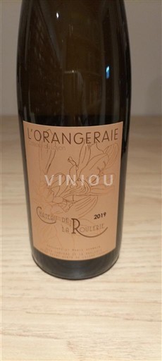 Thung lũng sông Loire Coteaux-du-layon Château La Roulerie L'Orangeraie 2019