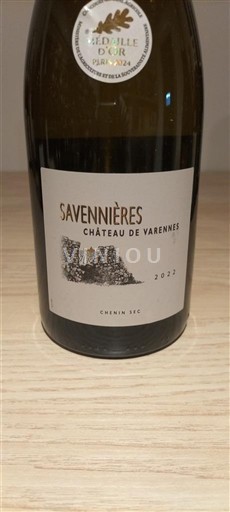 Loirevallei Savennières Château Varennes 2022
