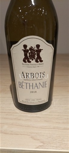 Jura Arbois Fruitière Vinicole Arbois Béthanie 2018