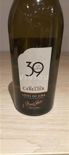 Jura Côtes du Jura Marcel Cabelier 39 La Côte Niet-geïntegreerd