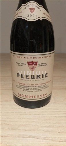 Beaujolais Fleurie Mommessin Grandes Mises 2021