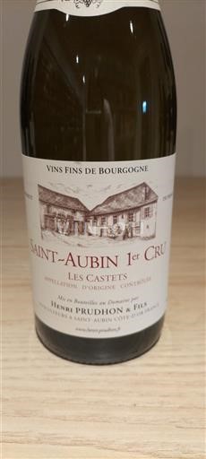 Burgundi Määrittelemätön Premier Cru Domaine Henri Prudhon & Fils Les Castets 2023