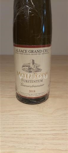 Alsacia Gewurztraminer Grand Cru Meyer-Fonné Furstentum Gewurztraminer 2018