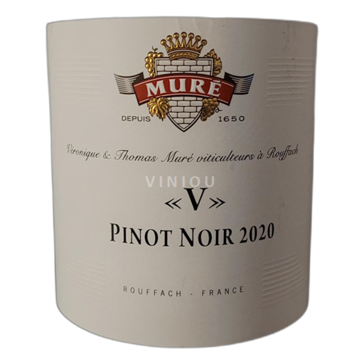 Alsace Pinot Noir Grand Cru Muré V 2020