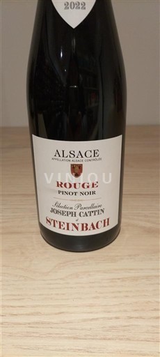 Alsace Pinot noir Joseph Cattin Steinbach 2022