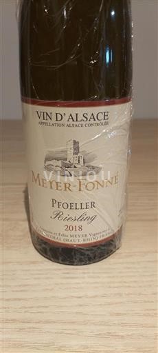 Alsacia Riesling Grand Cru Meyer-Fonné Pfoeller 2018