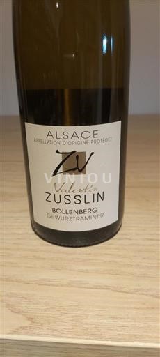 Alzacija Gewürztraminer Grand Cru Valentin Zusslin Bollenberg 2019