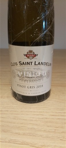 Alsazia Pinot grigio Muré Clos Saint Landelin 2018