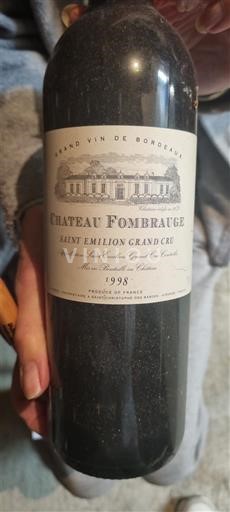 Bordeaux Saint-Émilion Grand Cru Grand Cru Château Fombrauge 1998