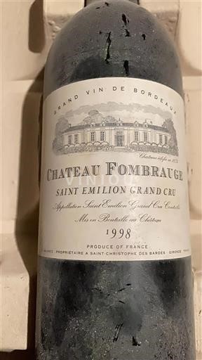 Bordéus Saint-Émilion Grand Cru Grand Cru Château Fombrauge 1998