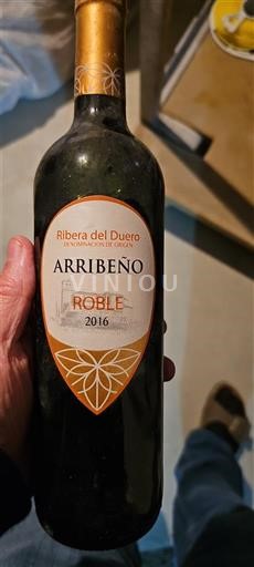 Castiglia e León Ribera del Duero Arribeño Roble 2016