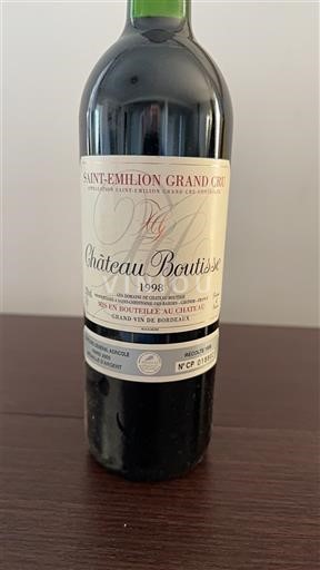 Bordeaux Saint-Émilion Grand Cru Grand Cru Château Boutisse 1998
