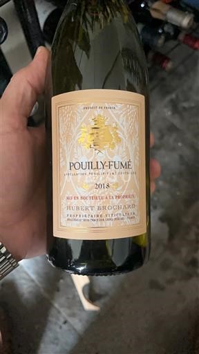Thung lũng sông Loire Pouilly-fumé Hubert Brochard 2018