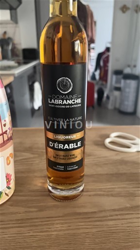 Québec Không được chỉ định Domaine Labranche Liquoreux d'Érable Không niên vụ