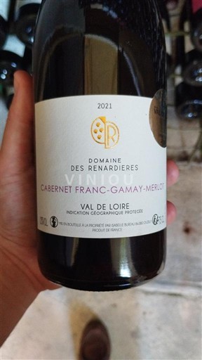 Dolina Loare Domaine Des Renardières Cabernet Franc-Gamay-Merlot 2021
