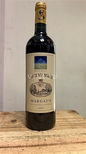 Bordeaux Margaux Château Siran 2 bouteilles numéros 011627 et 011646 2005