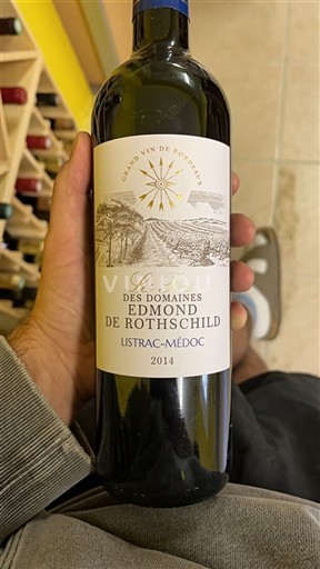 Bordeaux Listrac-Médoc Edmond de Rothschild Les Perrières 2014