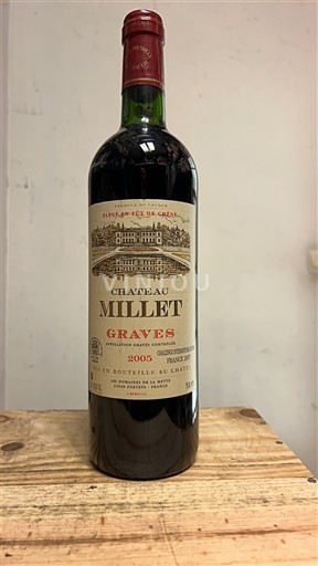 Bordeaux Graves Château Millet 2005