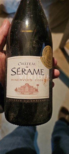 Langvedok Minervois Château Sérame Réserve du Château 2008