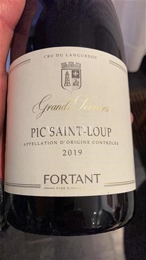Langvedok Pic-saint-loup Fortant Grands Terroirs 2019