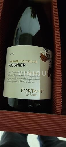 Languedoc ja Roussillon Pays d'Oc Fortant de France Terroir d'Altitude 2020