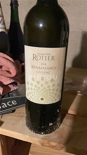 Southwest Gaillac Domaine Rotier Renaissance 2018