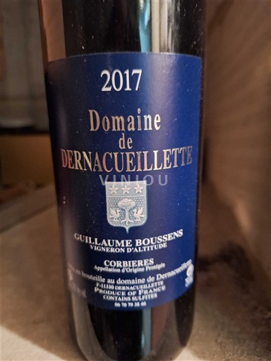 Langvedok Corbières Domaine Dernacueillette 2017