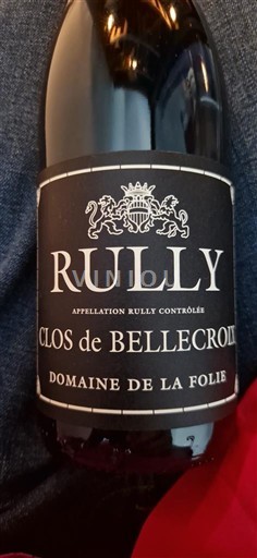 Borgogna Rully Domaine La Folie Clos de Bellecroix 2021