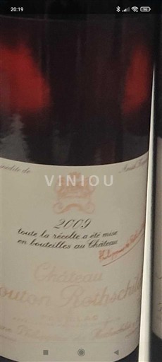 Bordeaux Pauillac Château Mouton-Rothschild 2009