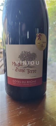 Thung lũng Rhône Côtes-du-rhône Magie une Terre 2021