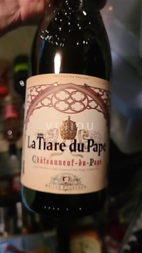 Rona dolina Châteauneuf-du-Pape La Tiare du Pape Neleten.