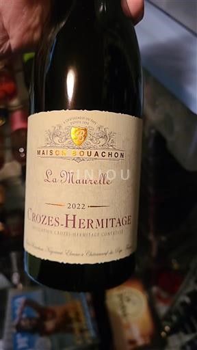 Rhônen laakso Crozes-Hermitage Maison Bouachon La Maurelle 2022