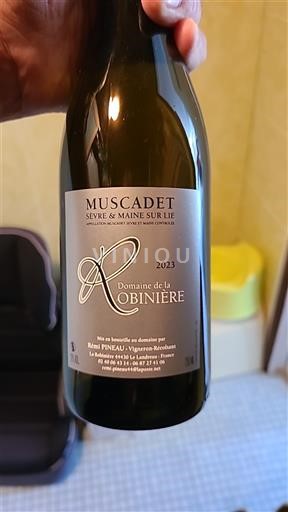 Thung lũng sông Loire Muscadet Sèvre et Maine Domaine La Robinière 2023