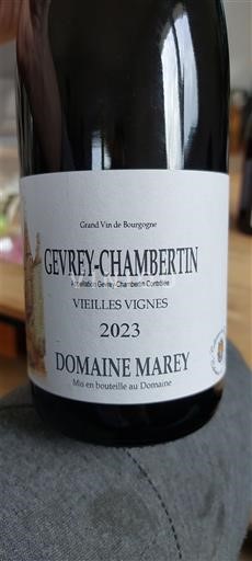 Burgund Gevrey-chambertin Domaine Marey Vieilles Vignes 2023