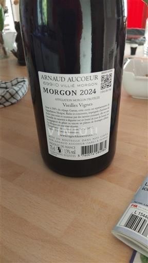 Beaujolais Morgon Arnaud Aucoeur Vieilles Vignes 2024