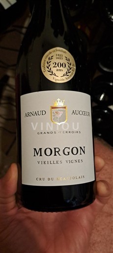 Beaujolais Morgon Arnaud Aucoeur Vieilles Vignes 2024