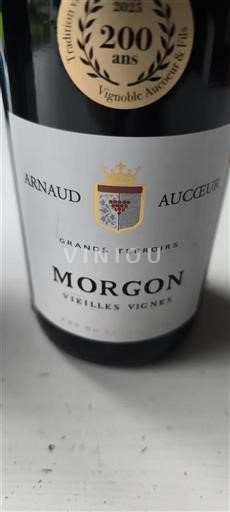 Beaujolais Morgon Arnaud Aucoeur Vieilles Vignes 2024