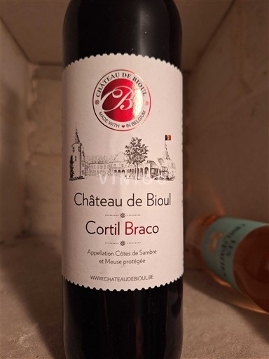 Wallonie Côtes de Sambre et Meuse Château Bioul Cortil Braco Không niên vụ
