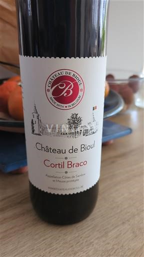 Valonia Côtes de Sambre y Mosa Château Bioul Cortil Braco Sin añada