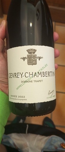 Vin Rouge sec Cuvée 10000 Domaine Trapet 2022 France Bourgogne Gevrey-chambertin AOC