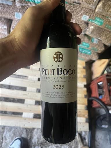 Bordéus Saint-Estèphe Château Petit Bocq 2023